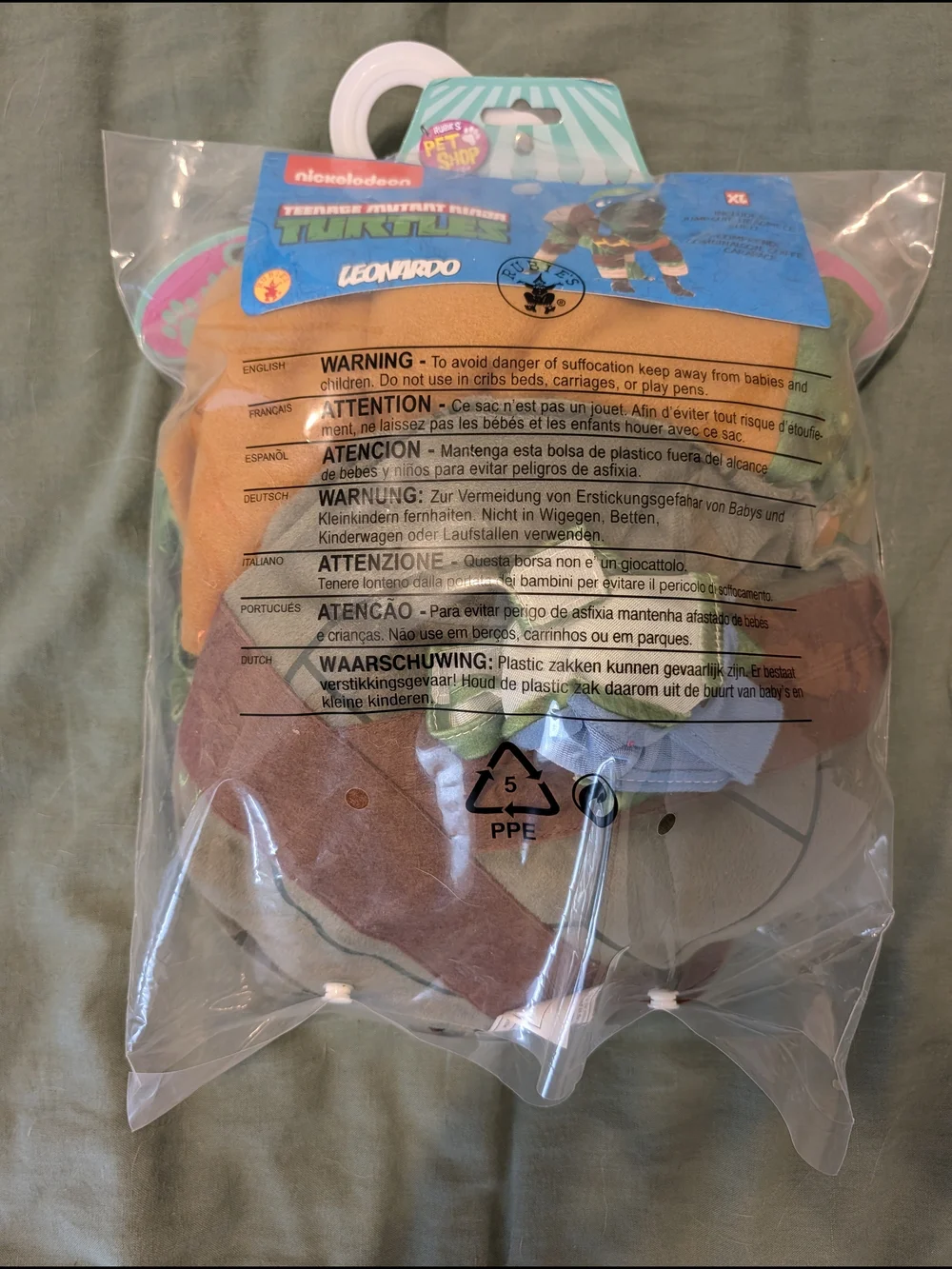 Nickelodeon size extra